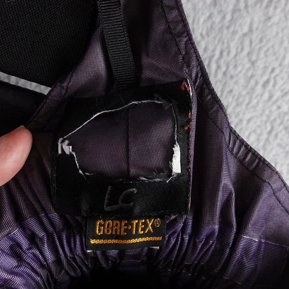 The North Face Gore-Tex Ski Bibs Mens Medium Black Snowboard Pants Waterproof